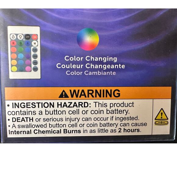 GLOBE LED Integrated Rechargeable Crystal Portable Touch Lamp with Remote New - Picture 15 of 16